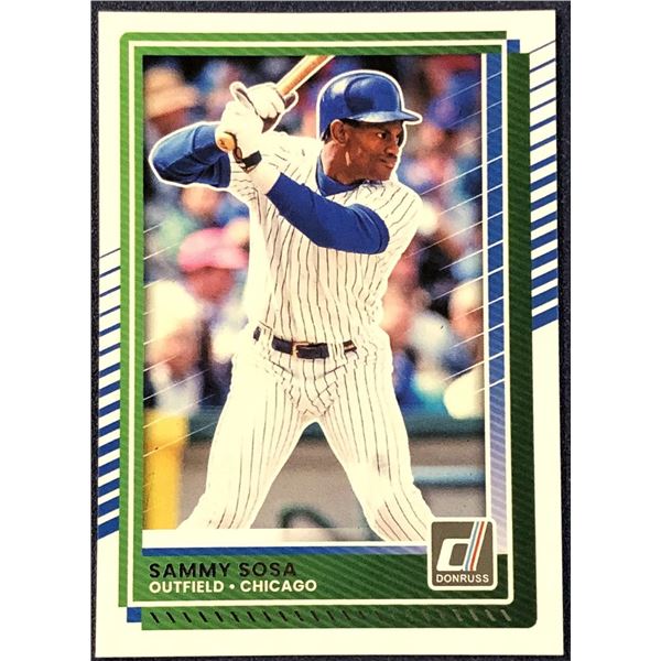 2025 DONRUSS SAMMY SOSA
