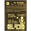 Image 2 : 1964 O-PEE-CHEE CFL HAL PATTERSON (HOF)