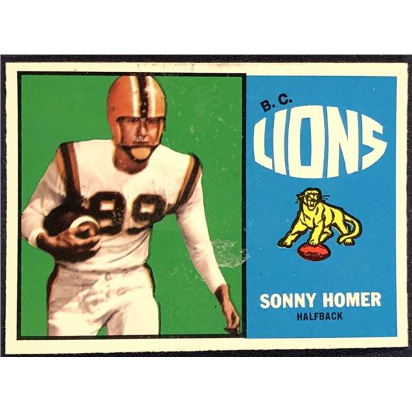 1964 O-PEE-CHEE CFL SONNY HOMER