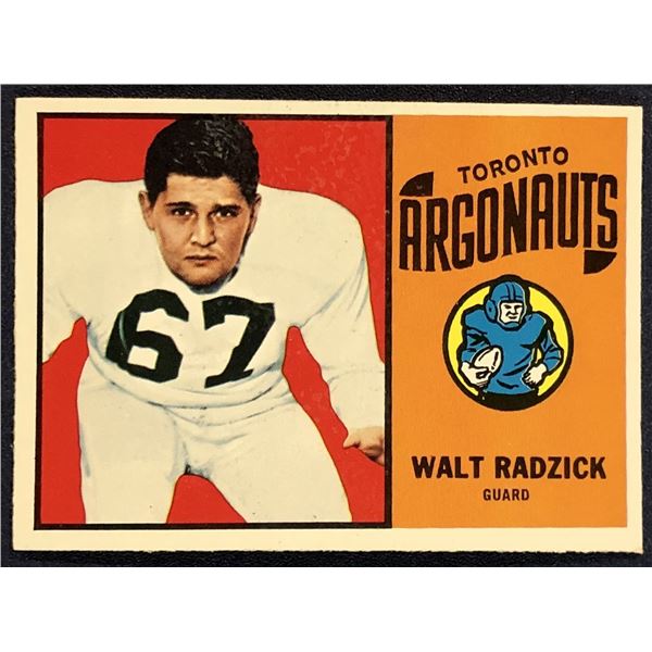1964 O-PEE-CHEE CFL WALT RADZICK
