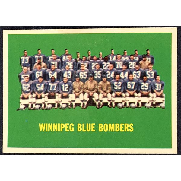 1964 O-PEE-CHEE WINNIPEG BLUE BOMBERS