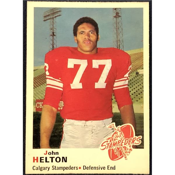 1970 O-PEE-CHEE JOHN HELTON (HOF)
