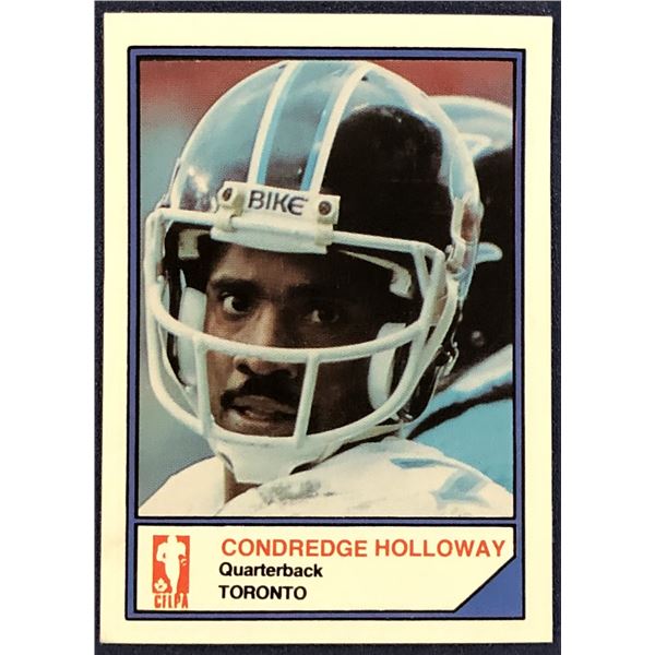 1984 JOGO CFL CONREDGE HOLLOWAY (HOF)