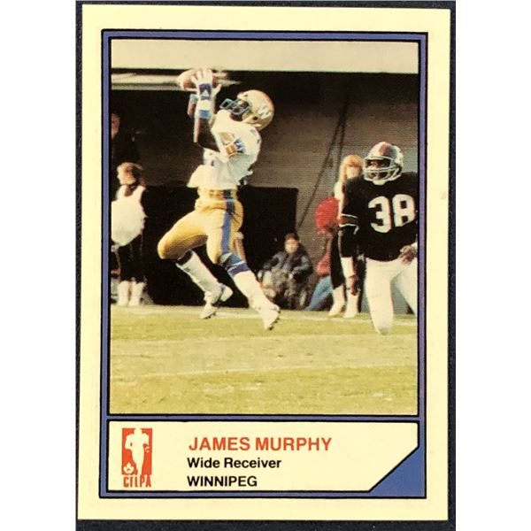 1984 JOGO CFL JAMES MURPHY (HOF)