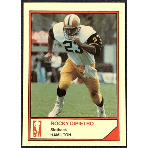 1984 JOGO CFL ROCKY DiPIETRO (HOF)