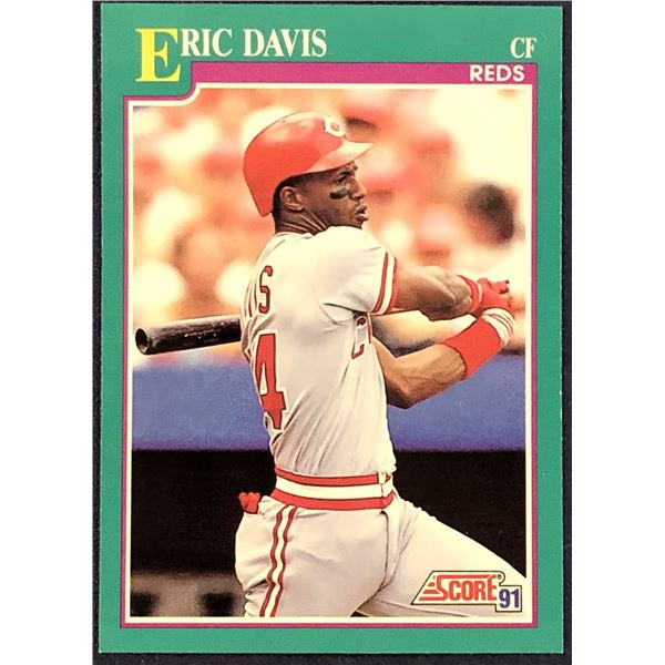 1991 SCORE ERIC DAVIS