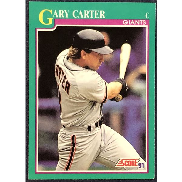 1991 SCORE GARY CARTER (HOF)
