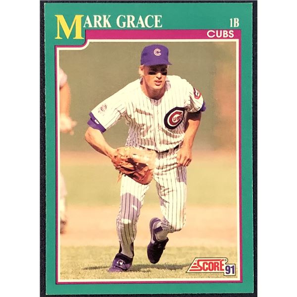 1991 SCORE MARK GRACE