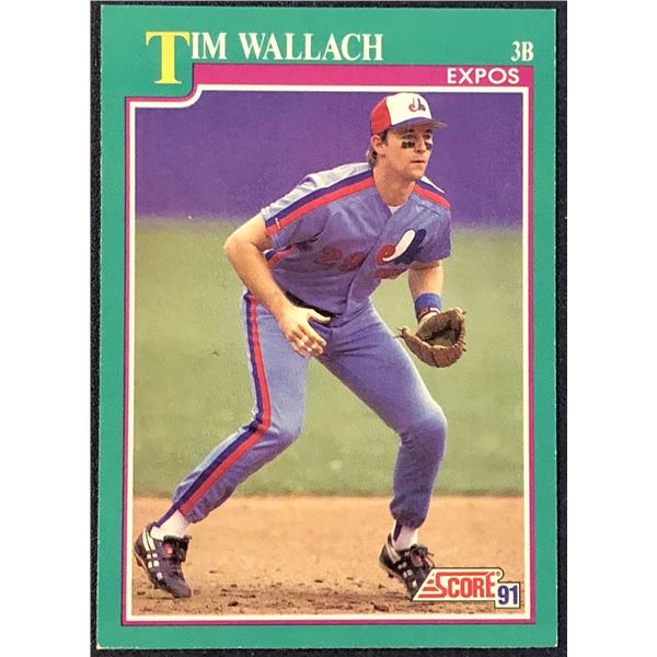 1991 SCORE TIM WALLACH