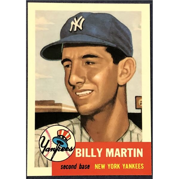 1991 TOPPS ARCHIVES (1953 SERIES) - BILLY MARTIN