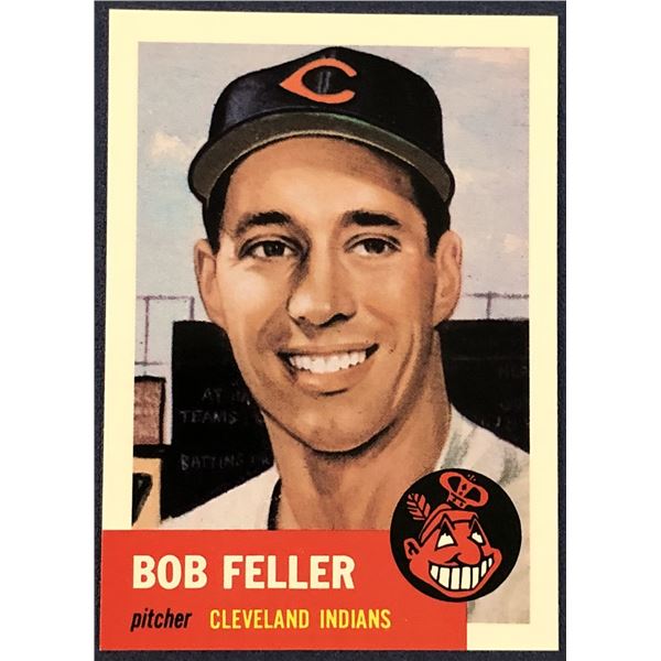 1991 TOPPS ARCHIVES (1953 SERIES) - BOB FELLER (HOF)