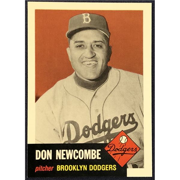 1991 TOPPS ARCHIVES (1953 SERIES) - DON NEWCOMBE (HOF)