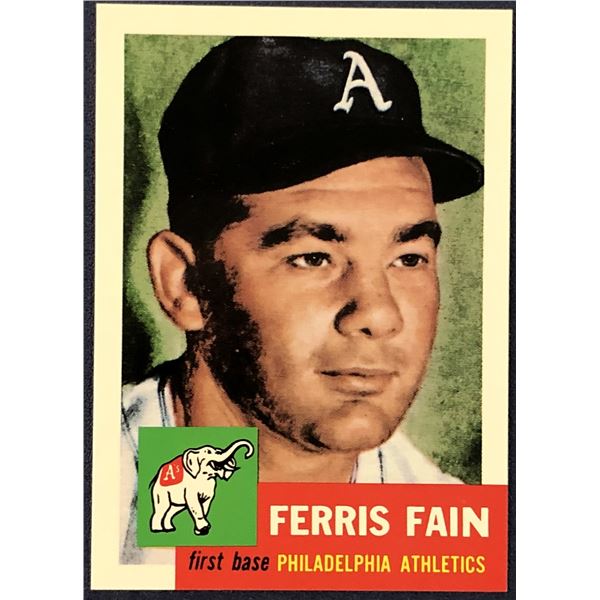 1991 TOPPS ARCHIVES (1953 SERIES) - FERRIS FAIN