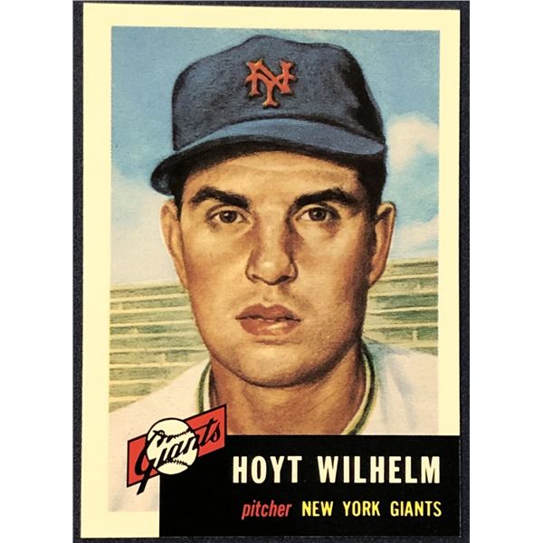 1991 TOPPS ARCHIVES (1953 SERIES) - HOYT WILHELM (HOF)