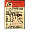 Image 2 : 1991 TOPPS ARCHIVES (1953 SERIES) - LARRY DOBY (HOF)