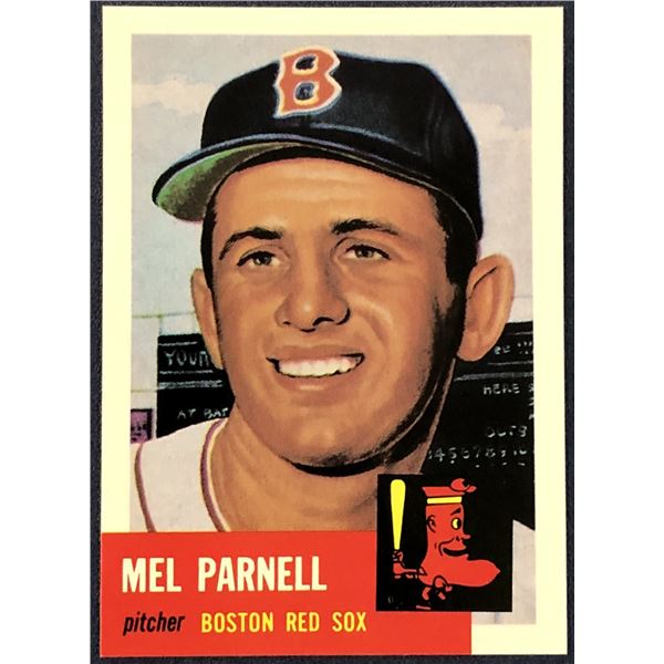 1991 TOPPS ARCHIVES (1953 SERIES) - MEL PARNELL