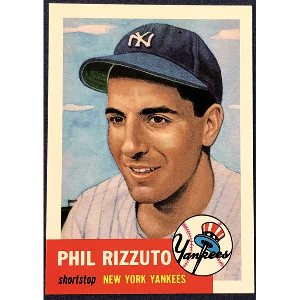 1991 TOPPS ARCHIVES (1953 SERIES) - PHIL RIZZUTO (HOF)