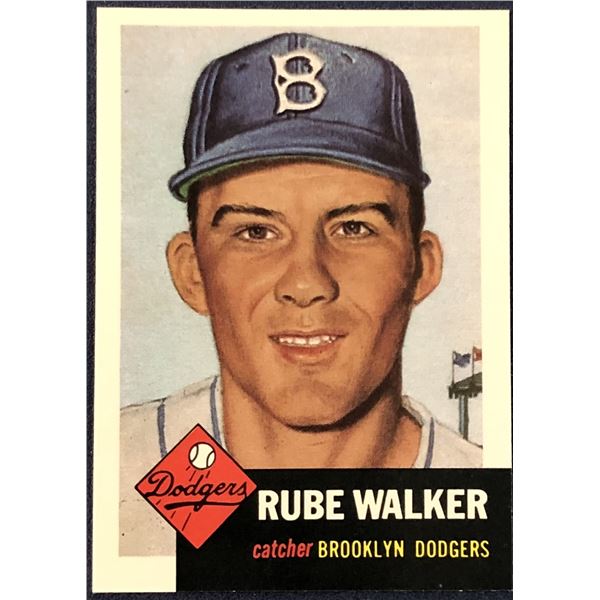 1991 TOPPS ARCHIVES (1953 SERIES) - RUBE WALKER