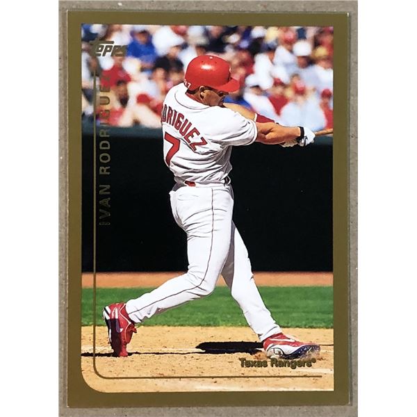 1999 TOPPS PUDGE RODRIGUEZ (HOF)