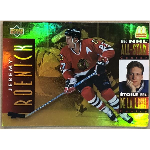 2007-08 UPPER DECK JEREMY ROENICK (HOF)
