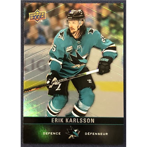 2019-20 UPPER DECK ERIK KARLSSON