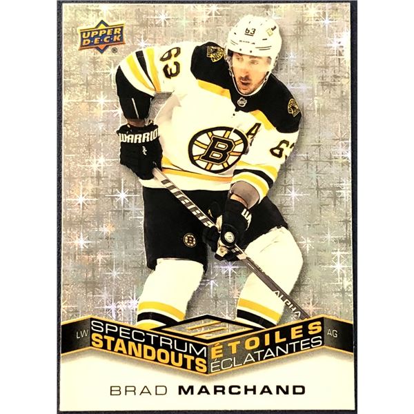 2022-23 UPPER DECK SPECTRUM STANDOUTS BRAD MARCHAND