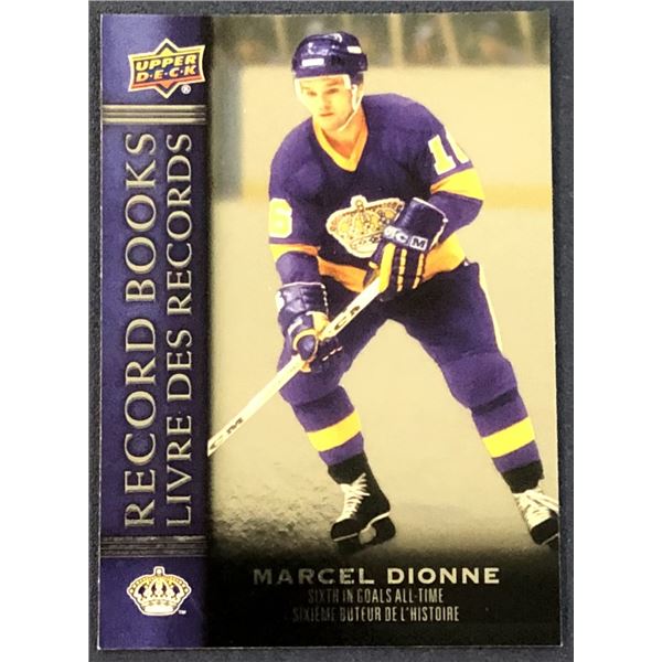 2023 UPPER DECK RECORD BOOKS MARCEL DIONNE (HOF)