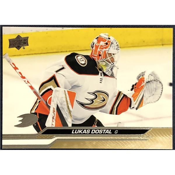 2023-24 UPPER DECK LUKAS DOSTAL ROOKIE CARD