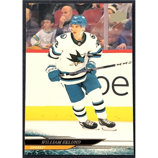 2024-25 UPPER DECK WILLIAM EKLUND ROOKIE CARD