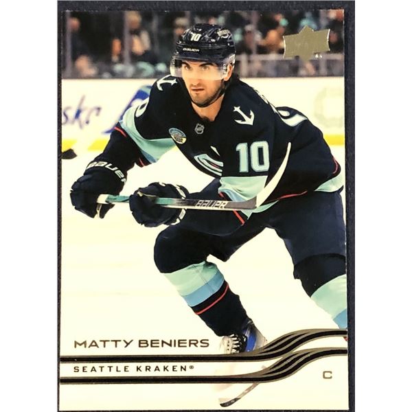 2025-26 UPPPER DECK MATTY BENIERS