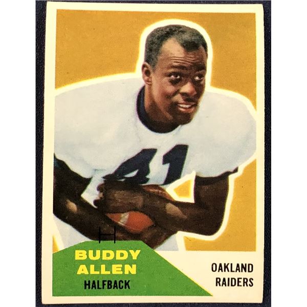1960 FLEER NFL FOOTBALL BUDDY ALLEN