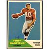 Image 1 : 1960 FLEER NFL FOOTBALL TONY BANFIELD ROOKIE CARD