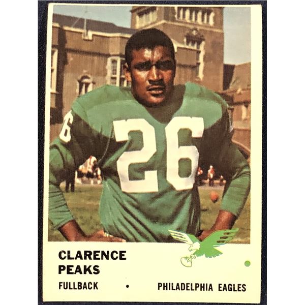1961 FLEER NFL FOOTBALL CLARENCE PEAKS