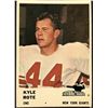 Image 1 : 1961 FLEER NFL FOOTBALL KYLE ROTE