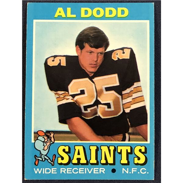 1971 TOPPS NFL FOOTBALL AL DODD