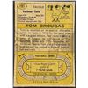 Image 2 : 1974 TOPPS NFL FOOTBALL TOM DROUGAS