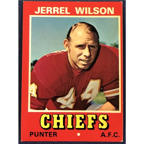 1974 TOPPS WONDER BREAD NFL FOOTBALL JERREL WILSON