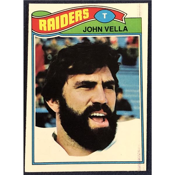 1977 TOPPS NFL FOOTBALL JOHN VELLA