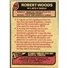 Image 2 : 1977 TOPPS NFL FOOTBALL ROBERT WOODS