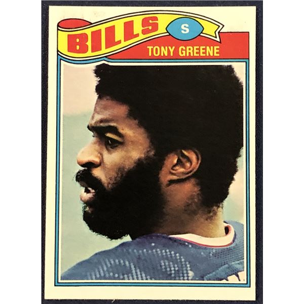 1977 TOPPS NFL FOOTBALL TONY GREENE