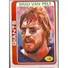 Image 1 : 1978 TOPPS BRAD VAN PELT