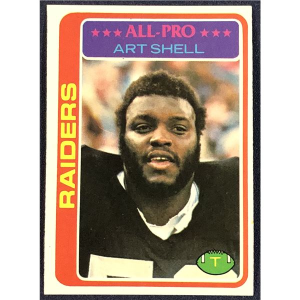 1978 TOPPS NFL FOOTBALL ART SHELL (HOF)