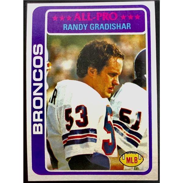 1978 TOPPS RANDY GRADISHAR (HOF)