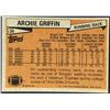 Image 2 : 1981 TOPPS NFL ARCHIE GRIFFIN