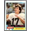Image 1 : 1981 TOPPS NFL BRIAN SIPE