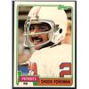 Image 1 : 1981 TOPPS NFL CHUCK FOREMAN