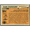 Image 2 : 1981 TOPPS NFL DAN DIERDORF (HOF)
