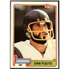 Image 1 : 1981 TOPPS NFL DAN FOUTS (HOF)