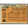 Image 2 : 1981 TOPPS NFL DANNY WHITE