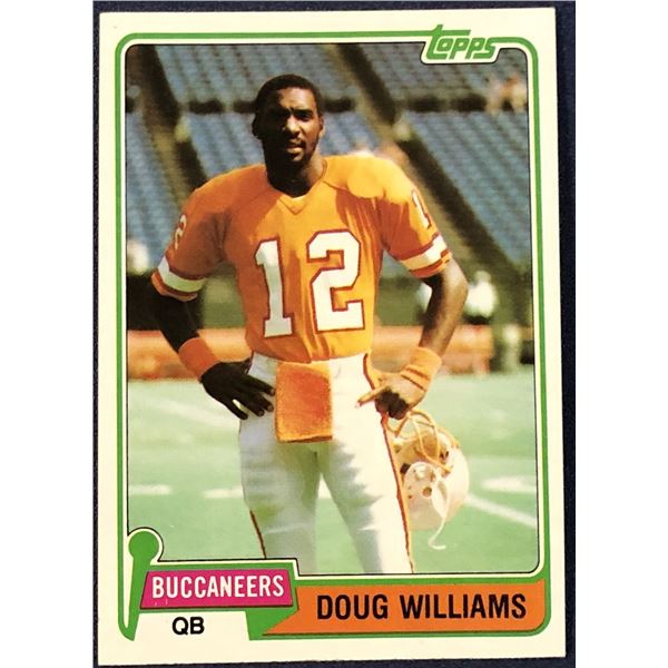 1981 TOPPS NFL DOUG WILLIAMS